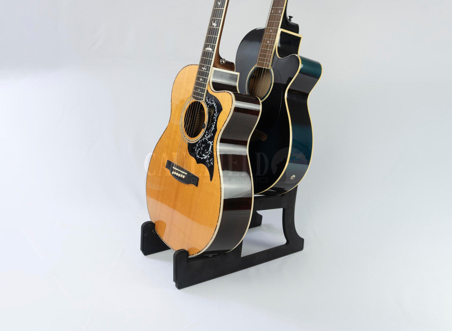 Double Decker Guitar Stand – Compact, Customisable, Handmade in Northern Ireland