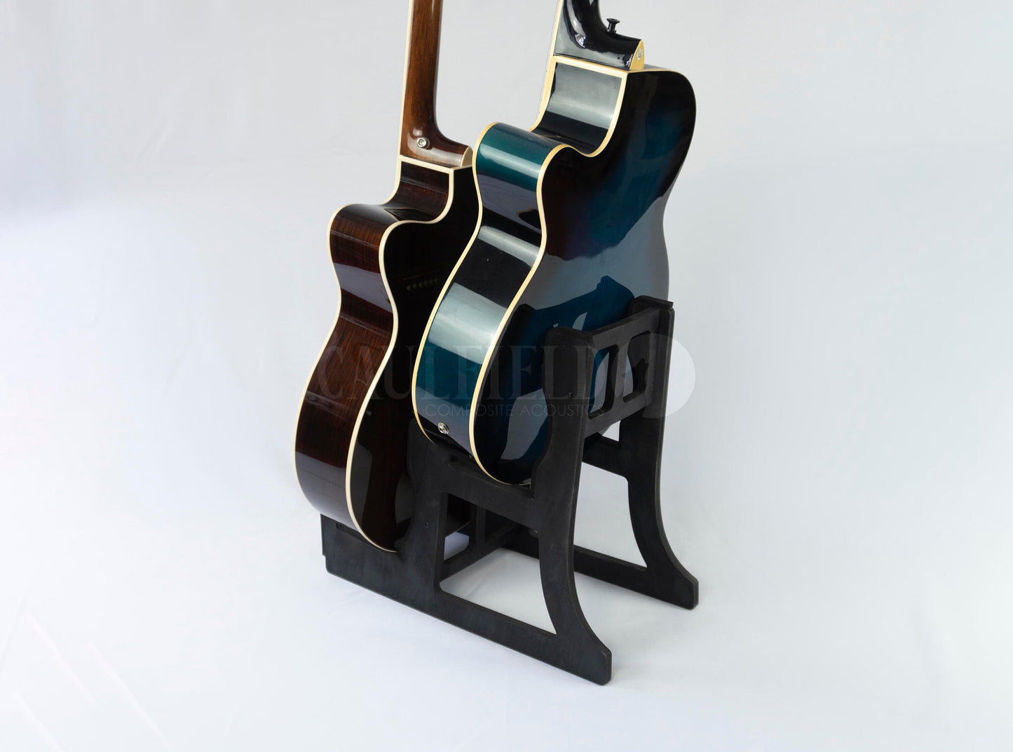 Double Decker Guitar Stand – Compact, Customisable, Handmade in Northern Ireland
