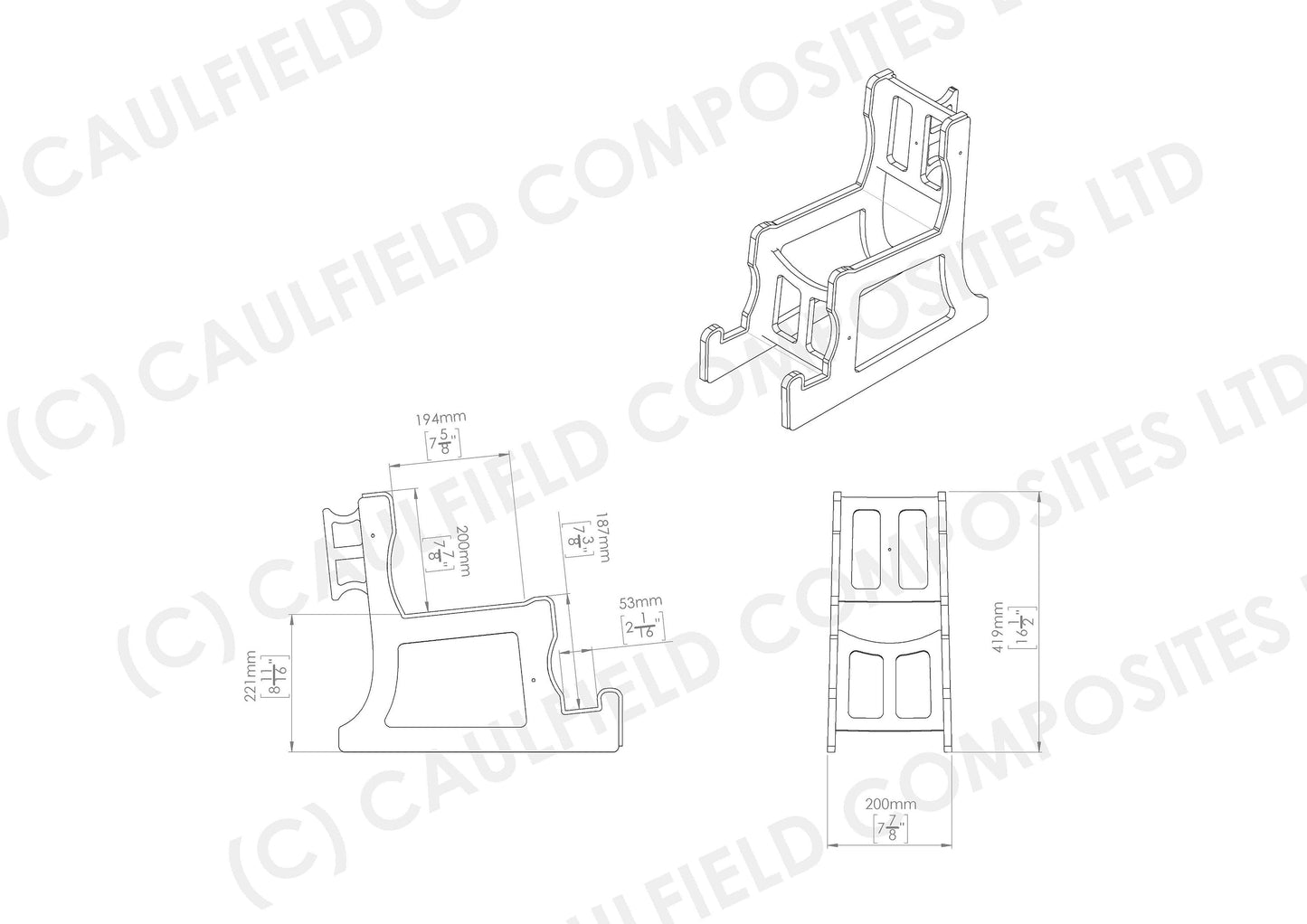 Handmade Guitar Amplifier & Guitar Stand – Compact All-in-One Design