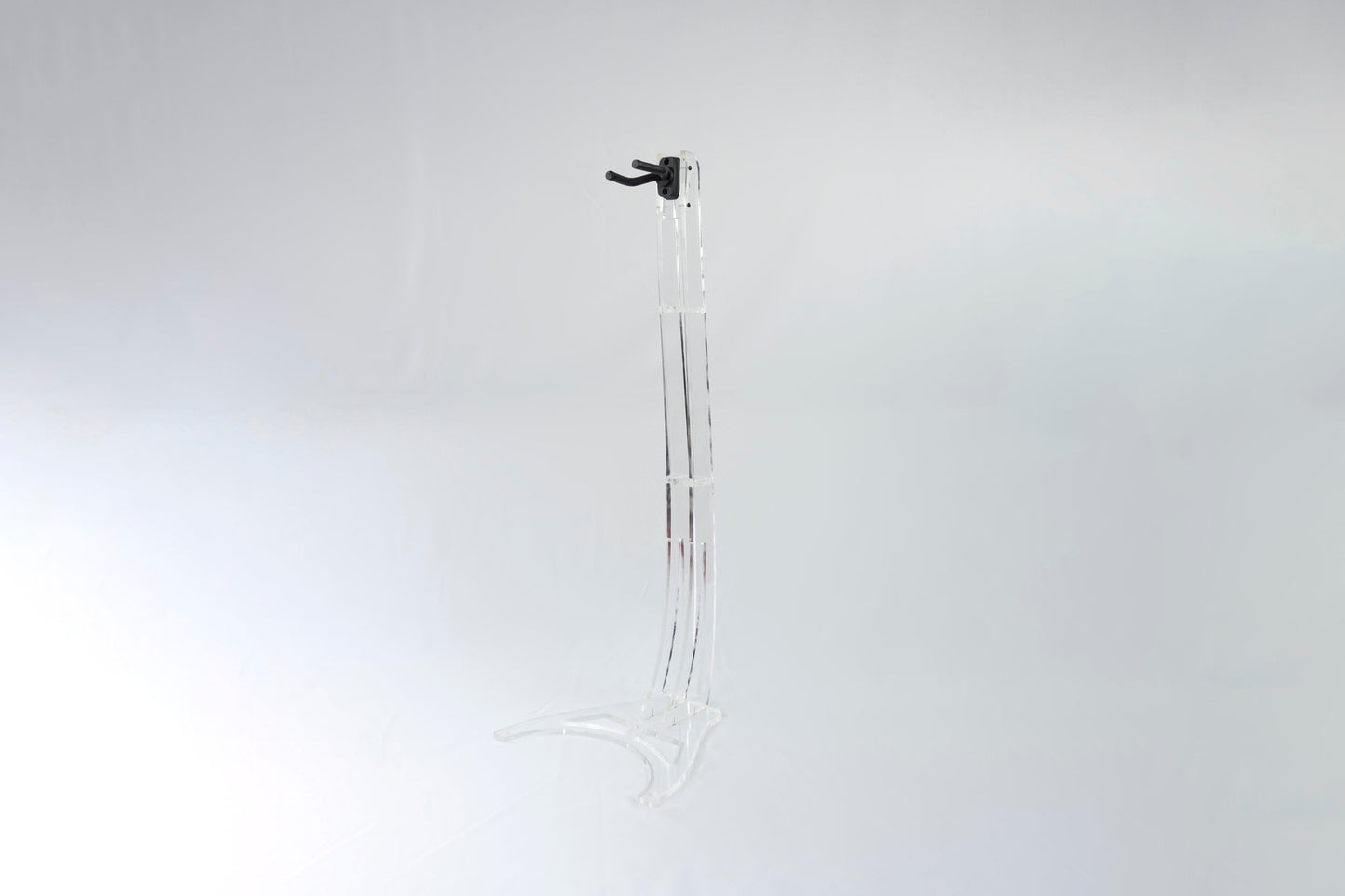 Transparent Guitar Hanging Stand, B-SPEC/EX-DISPLAY - Bulletproof Polymer Glass, Made to order, Ireland