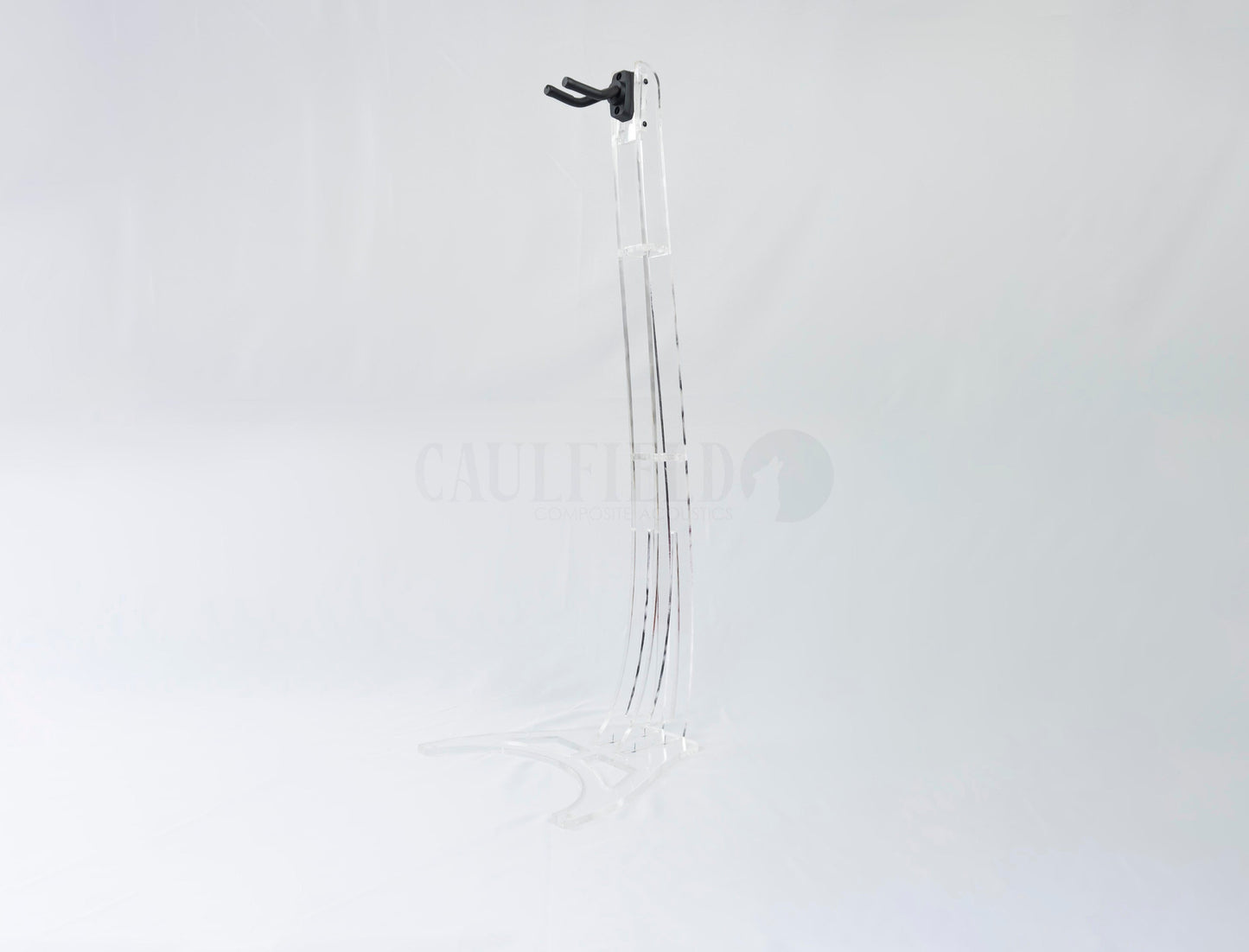 Transparent Guitar Hanging Stand, B-SPEC/EX-DISPLAY - Bulletproof Polymer Glass, Made to order, Ireland