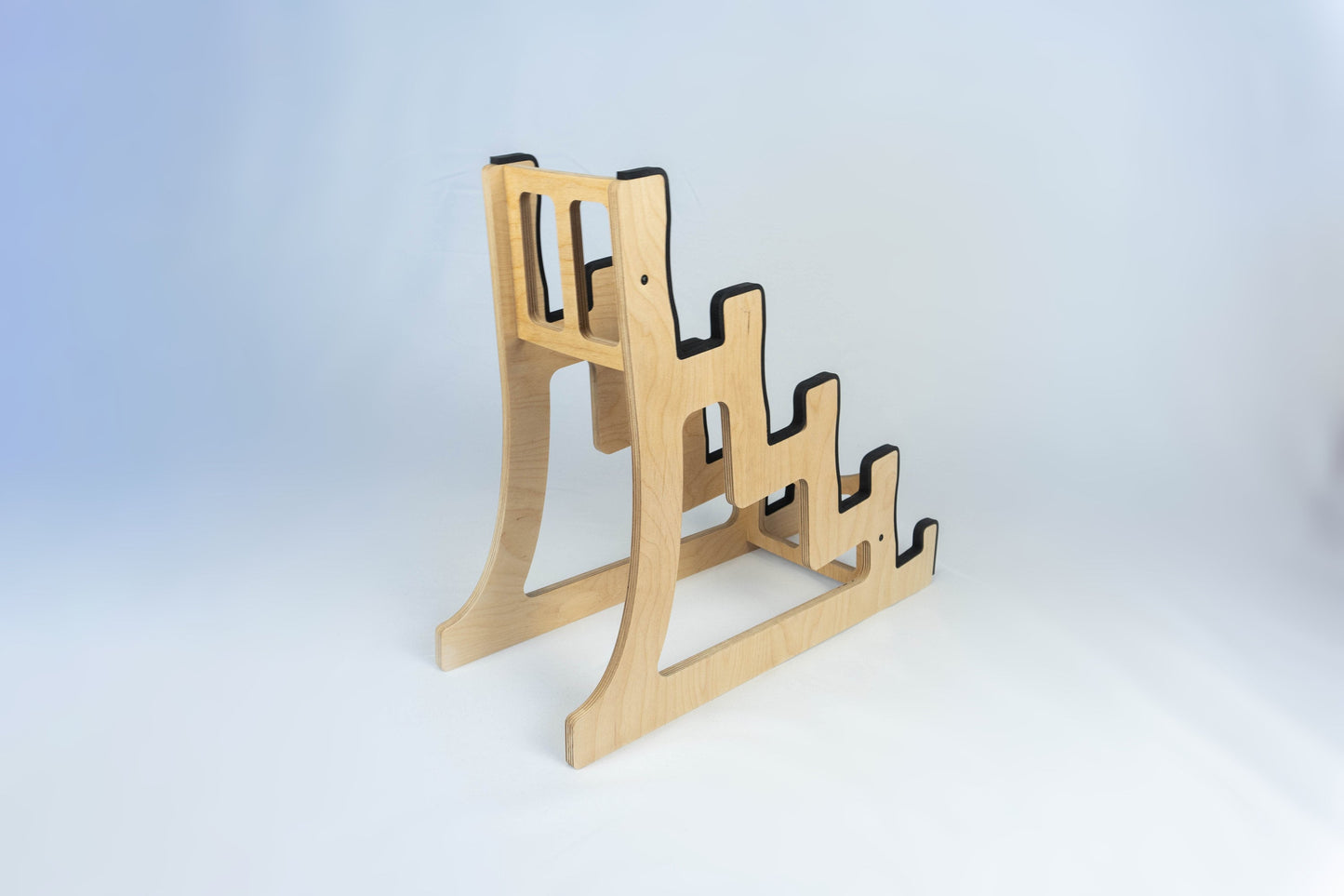 Quad Decker Musical Instrument Stand, Customisable for Guitar and more, Made In Ireland, 4/Four Guitar Stand, Holder