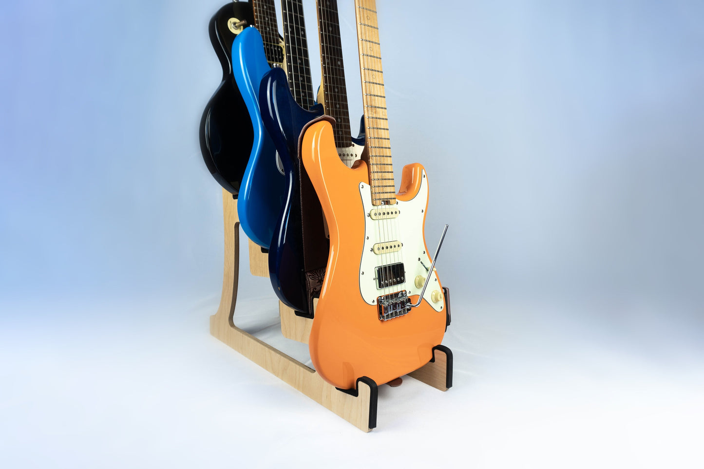 Quad Decker Musical Instrument Stand, Customisable for Guitar and more, Made In Ireland, 4/Four Guitar Stand, Holder